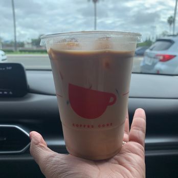 Coffee Code - Ice strawberry latte - Coffee & Tea Near Me - Buena Park, California Coffee Code - Ice strawberry latte - Coffee & Tea Near Me - Buena Park, California