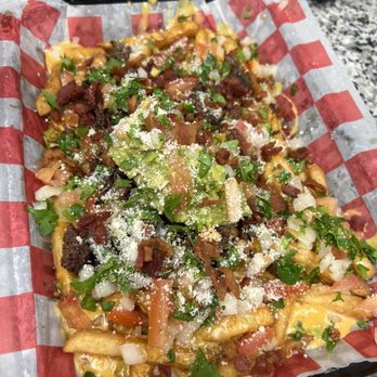 Papa Dogz - Fajita Loaded Fries - Hot Dogs Near Me - Clute, Texas Papa Dogz - Fajita Loaded Fries - Hot Dogs Near Me - Clute, Texas