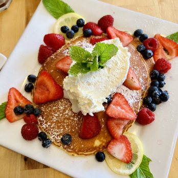 Pete's Egg Nest - Lemon ricotta pancakes - Breakfast & Brunch Near Me - Seattle, Washington Pete's Egg Nest - Lemon ricotta pancakes - Breakfast & Brunch Near Me - Seattle, Washington