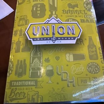 Union Drafthouse Transmountain - Menu - Beer, Wine & Spirits Near Me - El Paso, Texas