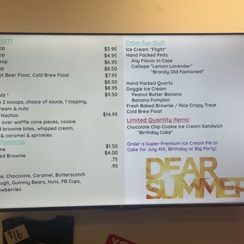 Silver Spoon Ice Cream & Sweets - Menu - Ice Cream & Frozen Yogurt Near Me - Eureka, Missouri