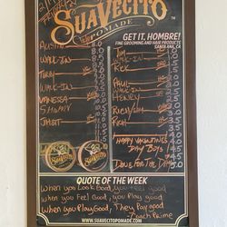 Kennedy's Lucky 27 Barbershop - Walk-In and get your name on the board - you're next up in our authentic 1900's barber chairs.