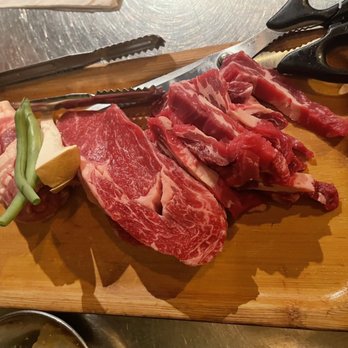 Daldongnae Korean BBQ - Cummer - Pork belly , boneless short beef ribs and rib eye round steak - Korean Near Me - Toronto, Ontario Daldongnae Korean BBQ - Cummer - Pork belly , boneless short beef ribs and rib eye round steak - Korean Near Me - Toronto, Ontario