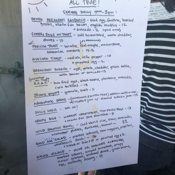 All Time - Brunch menu - Coffee & Tea Near Me - Los Angeles, California