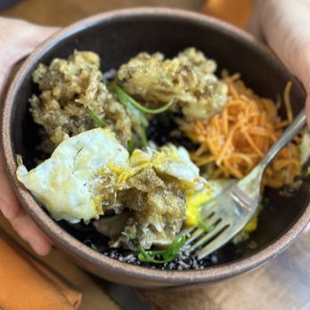 Hiraya Cafe  - Fried mushroom silog - Filipino Near Me - Washington, DC, District of Columbia