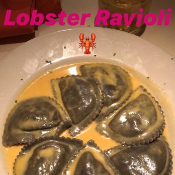 Caffe Abbracci - Black Lobster Ravioli - Italian Near Me - Coral Gables, Florida