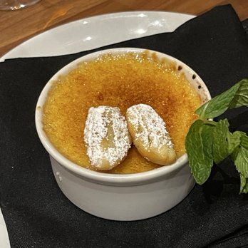 THE RANCH Restaurant - Tahitian Vanilla Bean Crème Brûlée - New American Near Me - Anaheim, California