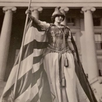 National Woman's Party - Photo of a marcher - Museums Near Me - Washington, DC, District of Columbia National Woman's Party - Photo of a marcher - Museums Near Me - Washington, DC, District of Columbia
