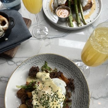 Marsh House - Braised Beef Hash, Lobster Benedict - Southern Near Me - Nashville, Tennessee