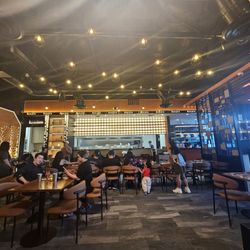Inside main dining