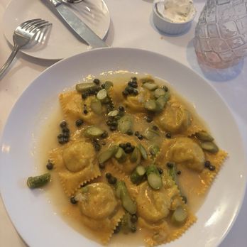 Mattone Ristorante - Ravioli of the day ( stuffed with shrimp and crab ) - Italian Near Me - Sacramento, California