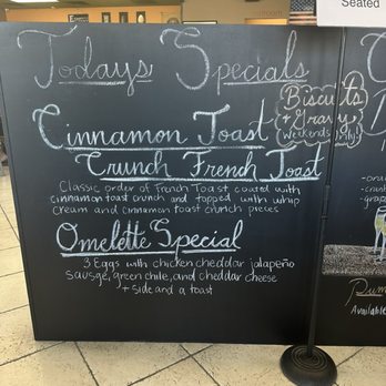 Perk Eatery - Today's specials board - Diners Near Me - Scottsdale, Arizona
