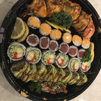 Yamato Sushi - All of this, $54 and very tasty. - Sushi Bars Near Me - Aurora, Ontario