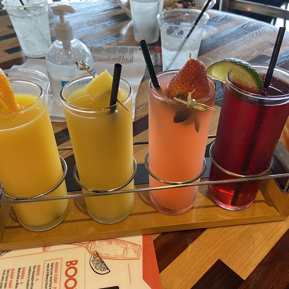The Brass Tap - Mimosa flight was delicious! - Gastropubs Near Me - Rockwall, Texas The Brass Tap - Mimosa flight was delicious! - Gastropubs Near Me - Rockwall, Texas