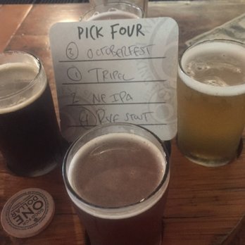 West Sixth Brewing - My flight I liked the Belgian style Triple the best - Breweries Near Me - Lexington, Kentucky West Sixth Brewing - My flight I liked the Belgian style Triple the best - Breweries Near Me - Lexington, Kentucky