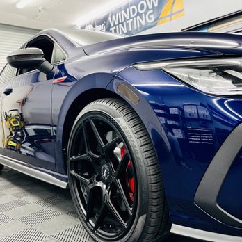 Glamorous Tint - Vinyl work is sharp! Carbon fiber vinyl wrap on my side mirrors - Car Window Tinting Near Me - Fresno, California