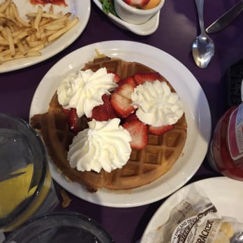 Stacks - Strawberry waffles. Yum! - Breakfast & Brunch Near Me - Campbell, California Stacks - Strawberry waffles. Yum! - Breakfast & Brunch Near Me - Campbell, California