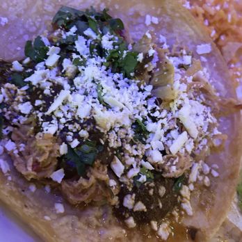 Miguel's Cocina - Chicken Mole tacos. I usually order this plate so I know what it is suppose to look like. - Mexican Near Me - Coronado, California