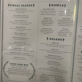 Painted Park - Menu - Bars Near Me - Atlanta, Georgia