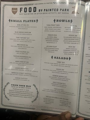 Menu photo 4 Painted Park Atlanta, GA