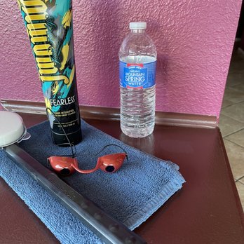 Tan Lines - Got the lotion, goggles and the handy applicator for rubbing tanning accelerant on to the back. Genius invention! Water is mine. - Skin Care Near Me - Burbank, California