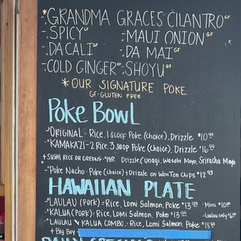 Leong’s Market & Grill - menu - Poke Near Me - Kapaa, Hawaii Leong’s Market & Grill - menu - Poke Near Me - Kapaa, Hawaii