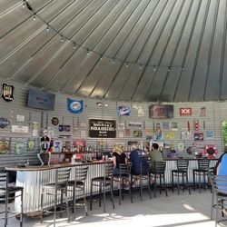 Buckley Roadside Bar - Inside the outdoor silo