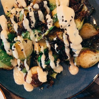 Rumcow - Charred Brussel sprouts - Cocktail Bars Near Me - Wilmington, North Carolina Rumcow - Charred Brussel sprouts - Cocktail Bars Near Me - Wilmington, North Carolina