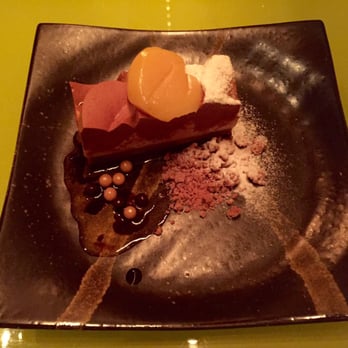 Morimoto - Chocolate caramel chestnut cake - Japanese Near Me - Philadelphia, Pennsylvania