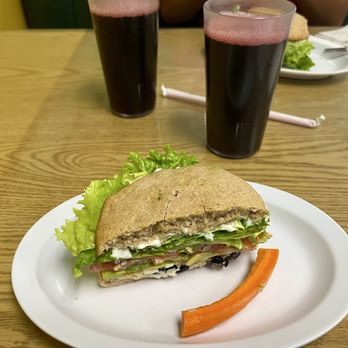 Vegatinos - Golden Nugget sandwich and Chicken/Mushroom quesadilla. All vegan - Vegan Near Me - North Hollywood , California Vegatinos - Golden Nugget sandwich and Chicken/Mushroom quesadilla. All vegan - Vegan Near Me - North Hollywood , California