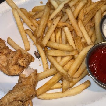 Twin Peaks - chicken tenders and fries with a side of STINK BUG - Sports Bars Near Me - Concord, North Carolina