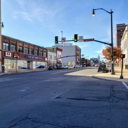 City of Hazleton - Looking East on Broad St. in Downtown Hazleton