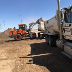 A-1 Materials - A-1 hauling away dirt for the Peoria Sports Complex