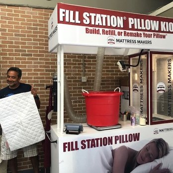 Mattress Makers - My husband finally found a pillow to support his heavy head LOL !! - Mattresses Near Me - La Mesa, California