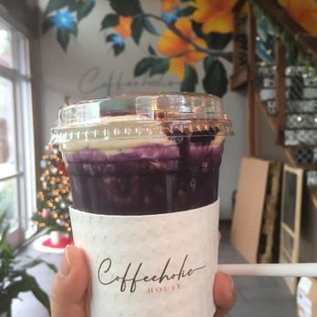Coffeeholic House - Coffeeholic Dream w/ ube syrup. $6.25 + $0.80 - Coffee & Tea Near Me - Seattle, Washington Coffeeholic House - Coffeeholic Dream w/ ube syrup. $6.25 + $0.80 - Coffee & Tea Near Me - Seattle, Washington
