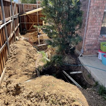Gold Medal Pools - How yard has been effected from leak - General Contractors Near Me - Frisco, Texas Gold Medal Pools - How yard has been effected from leak - General Contractors Near Me - Frisco, Texas