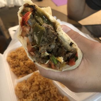 Serg's Mexican Kitchen - Steak Fajita Burrito - Food Trucks Near Me - Honolulu, Hawaii