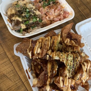 Grind Wit Tryz - Hawaiian nachos - Filipino Near Me - Portland, Oregon