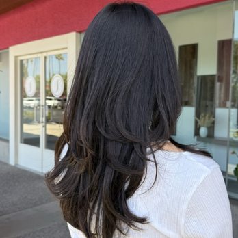 Hair Jin Studio - Long layers - Hair Salons Near Me - Tustin, California Hair Jin Studio - Long layers - Hair Salons Near Me - Tustin, California