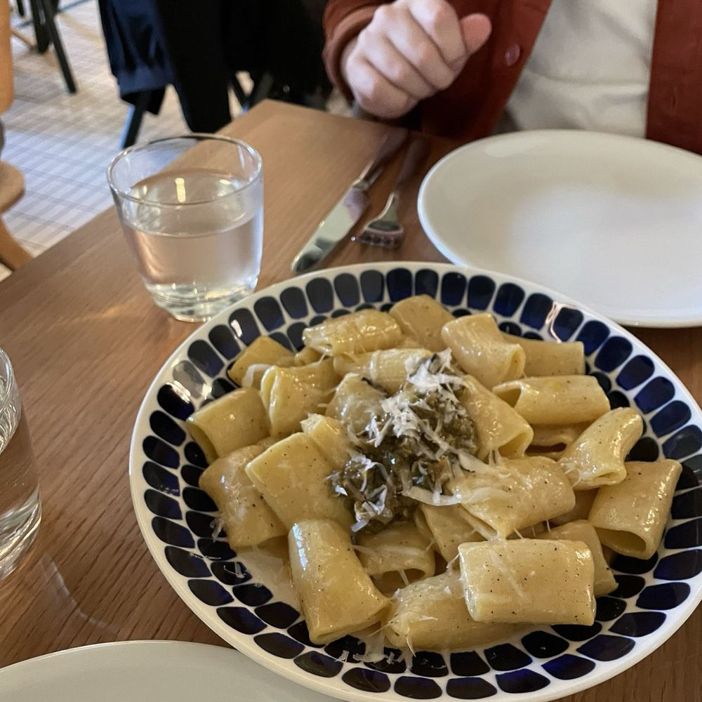 Osteria Elio Volpe - Rigatoni cacio e Pepe - Italian Near Me - Vancouver, British Columbia Osteria Elio Volpe - Rigatoni cacio e Pepe - Italian Near Me - Vancouver, British Columbia