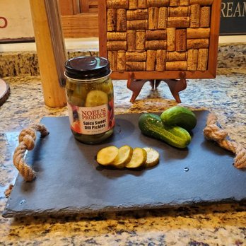 Noel's Produce Stand - Homemade pickles made from local farm fresh cucumbers - Fruits & Veggies Near Me - Pittsboro, North Carolina Noel's Produce Stand - Homemade pickles made from local farm fresh cucumbers - Fruits & Veggies Near Me - Pittsboro, North Carolina