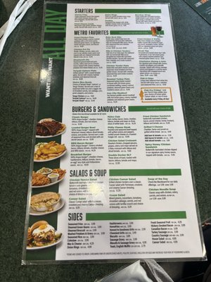 Menu photo 7 Metro Diner Oviedo, FL