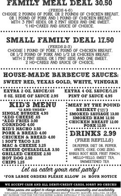 Menu photo 1 Hog Leg Barbecue Arab, AL