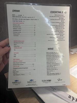 Menu photo 1 Sushi Vibe Phoenix, AZ Menu photo 1 Sushi Vibe Phoenix, AZ