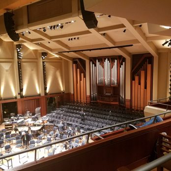 Benaroya Hall - Our view - Performing Arts Near Me - Seattle, Washington
