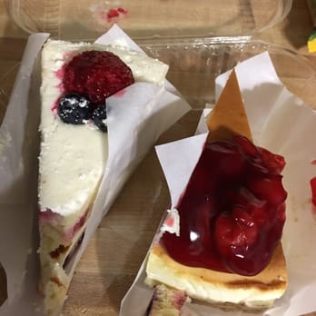 Basilico - Could decide between cheese cake and blueberry filled sponge cake so I got both!! - Delis Near Me - Fredericksburg, Virginia Basilico - Could decide between cheese cake and blueberry filled sponge cake so I got both!! - Delis Near Me - Fredericksburg, Virginia