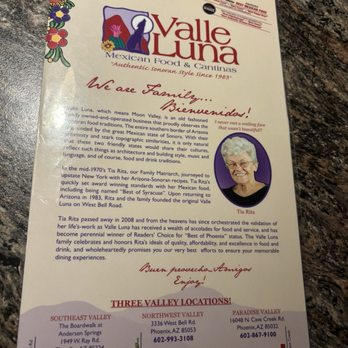 Valle Luna - Mexican Near Me - Phoenix, Arizona