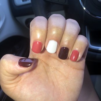 Bliss Nails - Shellac - 3 colors with manicure and massage $35 - Nail Salons Near Me - Katy, Texas Bliss Nails - Shellac - 3 colors with manicure and massage $35 - Nail Salons Near Me - Katy, Texas