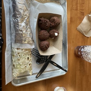 The Kebab Shop - My order. Loved the falafel! The wrap was tasty as well. - Mediterranean Near Me - Houston, Texas The Kebab Shop - My order. Loved the falafel! The wrap was tasty as well. - Mediterranean Near Me - Houston, Texas