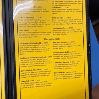 Fresh Mexican Food - Menu as of July '23 - Mexican Near Me - Waldport, Oregon Fresh Mexican Food - Menu as of July '23 - Mexican Near Me - Waldport, Oregon